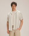Camisa Beige Fluida,BEIGE